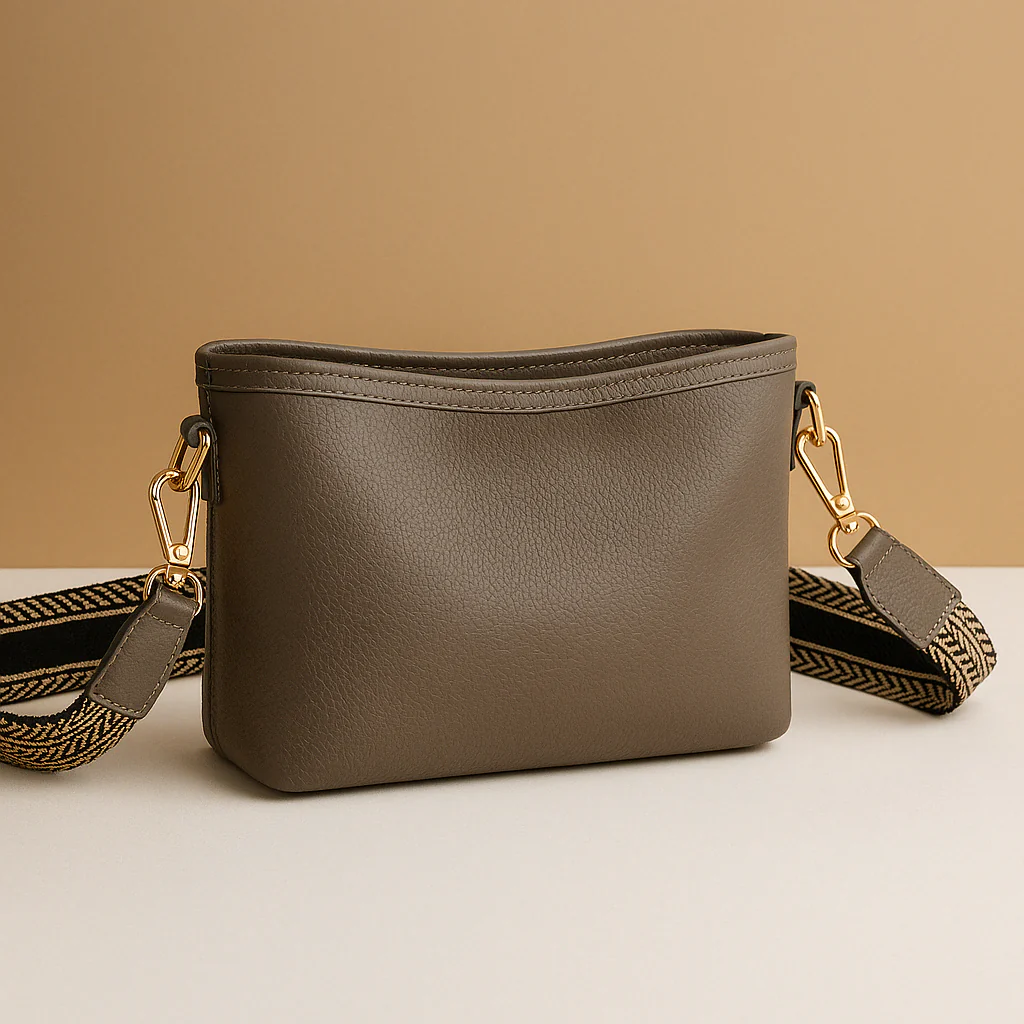 Modern sling bag with adjustable strap for women.